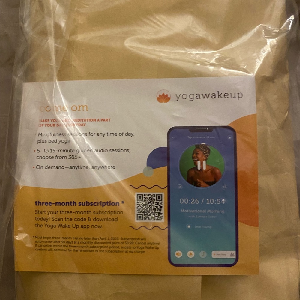 Yoga pillow